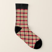 Farbige Flanellsäcke Socken (Rechts - Außen)