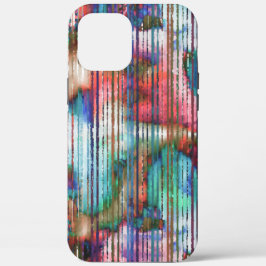 Farbige Flecken mit abgerundeten Streifen, virtuel Case-Mate iPhone Hülle