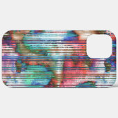 Farbige Flecken mit abgerundeten Streifen, virtuel Case-Mate iPhone Hülle (Rückseite (Horizontal))