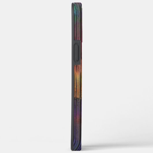 Farbige Flecken unter deformierten Streifen Case-Mate iPhone Hülle (Rückseite / Rechts)