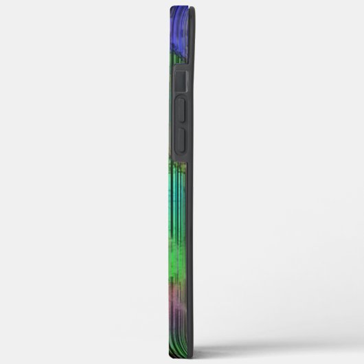 Farbige Flecken unter deformierten Streifen Case-Mate iPhone Hülle (Rückseite / Links)