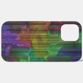 Farbige Flecken unter deformierten Streifen Case-Mate iPhone Hülle (Rückseite (Horizontal))