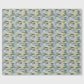 Farbige Fliesen aus Diamant Geschenkpapier (Flach)