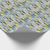 Farbige Fliesen aus Diamant Geschenkpapier (Ecke)