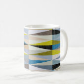 Farbige Fliesen aus Diamant Kaffeetasse (VorderseiteRechts)