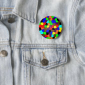Farbige Fliesen aus festem Glas Button (Beispiel)