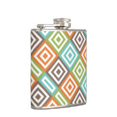 Farbige Fliesen Flachmann (Rechts)