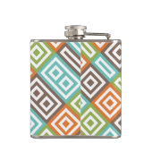 Farbige Fliesen Flachmann (Rückseite)