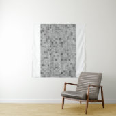 Farbige Fliesen in Lissabon in städtischen Wallabs Wandteppich (Beispiel (Horizontal))