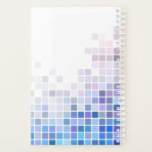 Farbige Fliesen Personalisiert Planer (Rückseite)