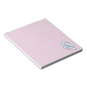 Farbige Flip Flops 1 Notepad Notizblock (angewinkelt)