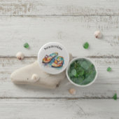 farbige Flip Flops Aquarell anpassbar Flaschenöffner