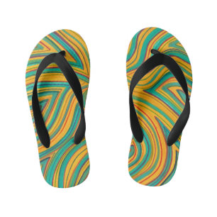 Farbige Flip Flops Kinderbadesandalen