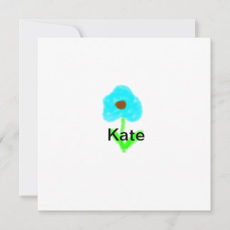 Farbige florale Aquarellfarben hinzufügen Namenste Einladung