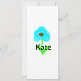 Farbige florale Aquarellfarben hinzufügen Namenste Einladung