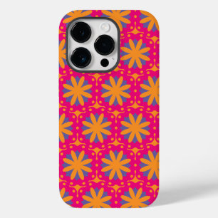 farbige florale Kreisformen Case-Mate iPhone 14 Pro Hülle