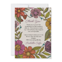 Farbige Florale Quinceañera Lebendige Volksblumen