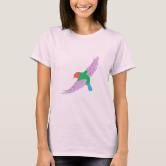 Farbige Flugkunst – Lebendige Naturinspiration T-Shirt