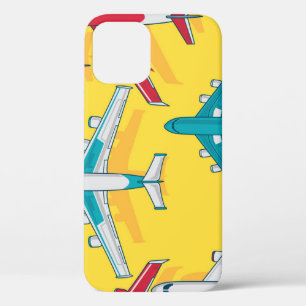 Farbige Flugzeug Sky: Vintage Luftfahrzeuge Case-Mate iPhone Hülle