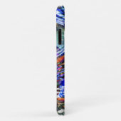 Farbige Fluktuation virtueller Bilder über Schlach Case-Mate iPhone Hülle (Hinten/Rechts)