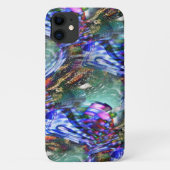 Farbige Fluktuation virtueller Bilder über Schlach Case-Mate iPhone Hülle (Rückseite)