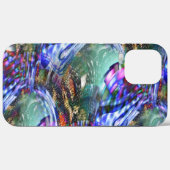 Farbige Fluktuation virtueller Bilder über Schlach Case-Mate iPhone Hülle (Rückseite (Horizontal))