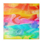 Farbige, flüssige Paint-Keramik Fliese (Vorderseite)