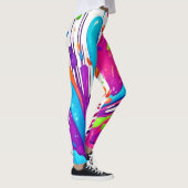 Farbige flüssige Paint Splashes Leggings (Rechts)