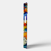 Farbige flüssige Tinte Case-Mate iPhone Hülle (Rückseite / Rechts)