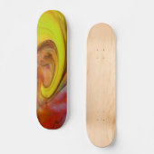 Farbige Flüssigkeitskateboard Skateboard (Vorderseite)