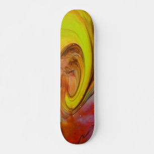 Farbige Flüssigkeitskateboard Skateboard