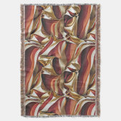 Farbige Flüssigkeitswellen geometrisches abstrakte Decke (Vorderseite Vertikal)