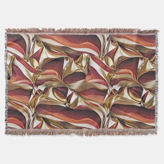 Farbige Flüssigkeitswellen geometrisches abstrakte Decke (Vorderseite)