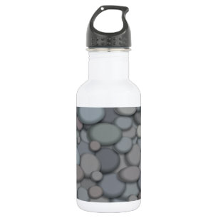 Farbige Flussstein-Kieselsteine-Kunst Trinkflasche