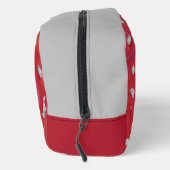 Farbige Fly Amantis Cust. Monogramm Toilettenbeute Waschbeutel (Rechts)