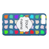 Farbige Formen abstraktes Design Case-Mate iPhone Hülle (Rückseite (Horizontal))
