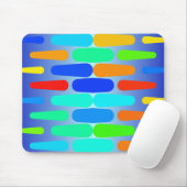 Farbige Formen abstraktes Design Mousepad (Mit Mouse)