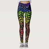 Farbige Formen - AOP Leggings (Vorderseite)