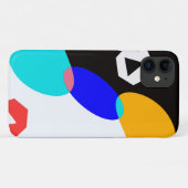 Farbige Formen Case-Mate iPhone Hülle (Rückseite (Horizontal))