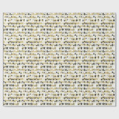 Farbige Formen, geometrisch abstraktes Muster Geschenkpapier (Flach)