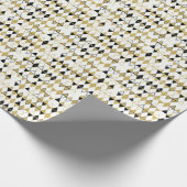 Farbige Formen, geometrisch abstraktes Muster Geschenkpapier (Ecke)