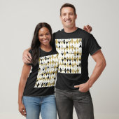 Farbige Formen, geometrisch abstraktes Muster T-Shirt (Unisex)