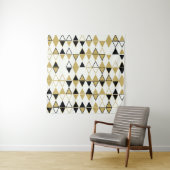 Farbige Formen, geometrisch abstraktes Muster Wandteppich (Beispiel)