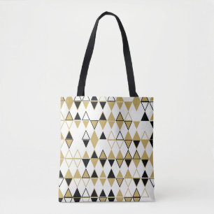 Farbige Formen, geometrisches abstraktes Muster Tasche