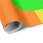 Farbige Formen Geschenkpapier (Rolleneckpunkt)