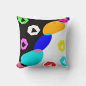 Farbige Formen Kissen (Vorderseite)