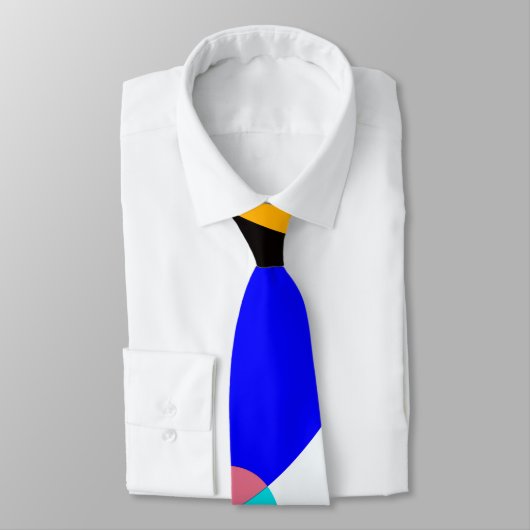 Farbige Formen Krawatte (Gebunden)