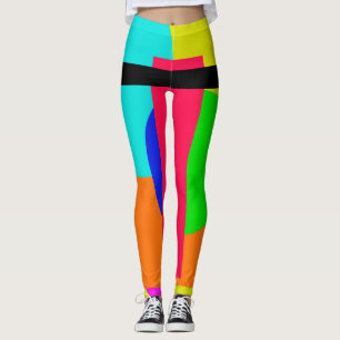Farbige Formen Leggings