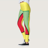 farbige Formen Leggings (Links)