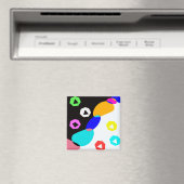 Farbige Formen Magnet (In Situ (Geschirrspüler))